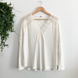 Free People lace top